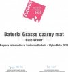 Blue Water Bateria kuchenna z wyciąganą wylewką GRASSE CZARNY MAT