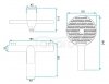 REA - Bateria wannowa AVALON Czarna