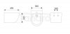 AQUAFORM - bidet wiszący SOLLER Rimless, kolor biały CE-BW-001-11-RIM