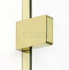NEW TRENDY Parawan nawannowy Eventa Gold Shine 90x150, jednoelementowy, wspornik skośny EXK-4896