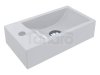 MIRAGGIO Umywalka FARO 40,8x22x7cm biała matowa 0001082