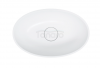 OMNIRES umywalka nablatowa, 50 x 32 cm SHELL M+ biały mat SHELL500UNBM