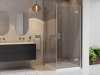 BESCO Kabina prysznicowa Viva Chrom 90x90x195 Viva Chrom Prawa VKP-90-195-C