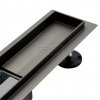 AQUALINE Odpływ liniowy podłogowy 2w1 60cm grafitowy LG04600