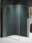 NEW TRENDY Kabina prysznicowa AVEXA NICKEL BRUSHED walk-in 50x200 szkło czyste 6mm Active Shield 2.0 RAMKA ALU EXK-8646