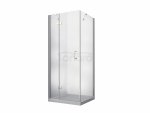 BESCO Kabina prysznicowa Viva Chrom 80x80x195 Lewa VKL-80-195-C