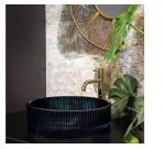 REA - Umywalka nablatowa INGRID Black