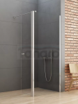 NEW TRENDY Kabina ścianka ruchoma WALK-IN NEW SOLEO 110x34x195 K-0757