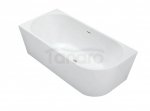 REA - Wanna Akrylowa Narożna SYDNEY BELLANTO 160cm  LEWA