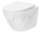 REA - Misa WC podwieszana CARLOS Nature Marble