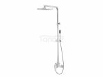 BESCO Zestaw prysznicowy natynkowy Modern / Varium chrom BP-MVN-CH