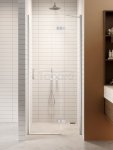 NEW TRENDY DRZWI WNĘKOWE NESTA CHROME, DRZWI POJEDYNCZE 120x200 1L D-0854A