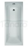AQUAFORM - Wanna akrylowa prostokątna ARCLINE-2 biała 140x70x58 + stelaż  AQ.243-053100