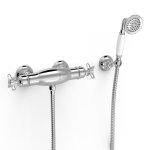 TRES CLASIC Bateria termostatyczna naścienna prysznicowa-24216409