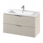 CERSANIT ZESTAW SET C147 TIRSO 100 KASZMIR MATOWY (SZAFKA + UMYWALKA) S801-548