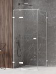 NEW TRENDY Kabina prysznicowa Avexa White 100x70, pojedyncze drzwi EXK-2713/EXK-2743