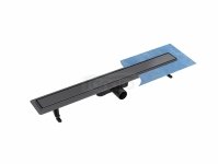 BESCO Odpływ liniowy Virgo Grafit Duo 80cm OL-80-VGR