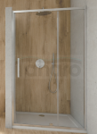 AQUAFORM Drzwi wnękowe otwierane INDIGO chrom 120x200 AQ.103-601104