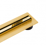BALNEO Slim & Low ProLine Mirror Gold Odpływ liniowy 60 cm złoty lustrzany