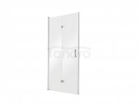 BESCO Drzwi prysznicowe EXO-H łamane 80x190 EH-80-190C