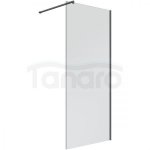 Oltens Bo ścianka prysznicowa Walk-In 120 cm profil czarny mat 22004300