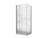 BESCO Kabina prysznicowa Viva Chrom 80x80x195 Prawa VKP-80-195-C