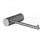CERSANIT - Uchwyt na papier toaletowy czarny gun metal  S951-884