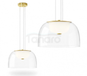 TOOLIGHT LAMPA WISZĄCA LED APP1690-1PC B Złota