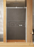 NEW TRENDY Drzwi prysznicowe przesuwne samodomykające SOFTI 130x200 EXK-3898
