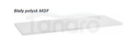 AQUAFORM - blat umywalkowy OTTIMA 60 pełny 60X2,5X46 Biały połysk  AQ.401-1706011