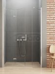 NEW TRENDY Drzwi wnękowe prysznicowe składane NEW SOLEO PLUS 130x195  PL PRODUKCJA