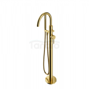 OMNIRES bateria wannowa wolnostojąca 96cm mosiądz szczotkowany Y1233-SBSB 