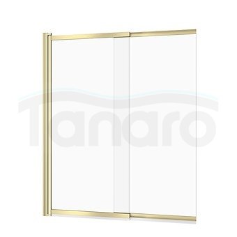 CERSANIT - Parawan nawannowy dwuskrzydłowy złoty LARGA 140x115  S164-071