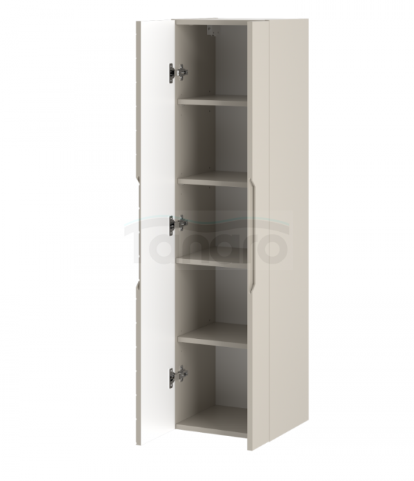 MEGSTYL Słupek Wysoki 2-drzwiowy 130cm Kaszmir ASPEN-0000-0005936