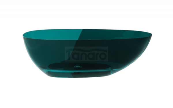 BESCO Wanna wolnostojąca 160x75 Xara Ocean Breeze 160 maskownica biała #WAX-160-OBW