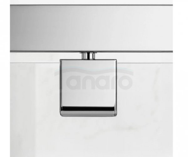 REA - Kabina Prysznicowa PRIMO SWING CHROM uchylne drzwi 100 + ścianka 90