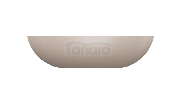 OMNIRES umywalka nablatowa, 60 x 35 cm SHELL M+ dune beige mat (DB) SHELLUNDB