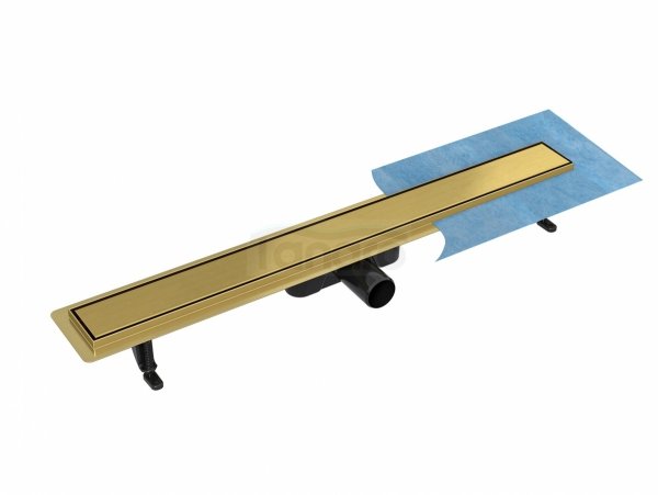 BESCO Odpływ liniowy Virgo Gold Duo 70cm OL-70-VG