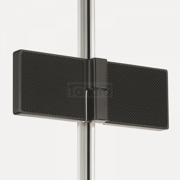 NEW TRENDY Kabina prysznicowa Avexa Black XR , podwójne drzwi 90x100x200 EXK-6916