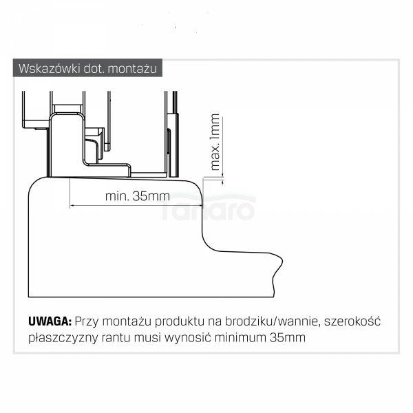 NEW TRENDY Kabina prysznicowa SMART GOLD BRUSHED 1D kwadratowa U 100x100x200 szkło czyste 8mm Active Shield 2.0 - UCHWYT RELING EXK-7562