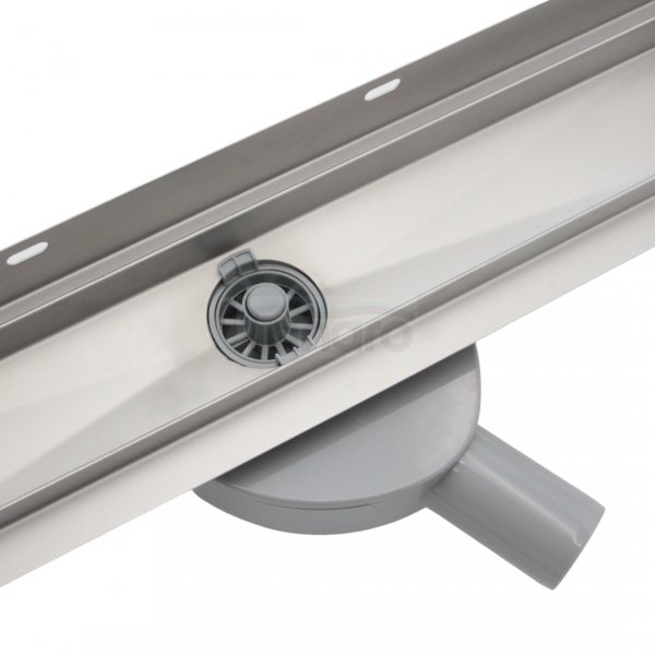 AQUALINE Odpływ przyścienny 2w1 z obrotowym syfonem 360° 70cm LSR04700