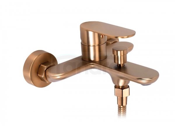 REA - Bateria wannowa DROP Miedź Szczotkowana