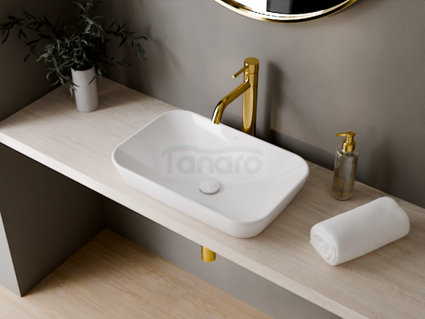 BESCO Umywalka nablatowa Verga Cera-Line 51,5 UNC-52-VEB