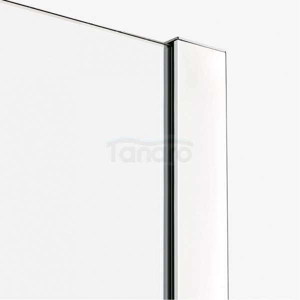 NEW TRENDY Kabina prysznicowa SMART 1D prostokątna przyścienna U 100x80x200 szkło czyste 8mm Active Shield 2.0  EXK-4070