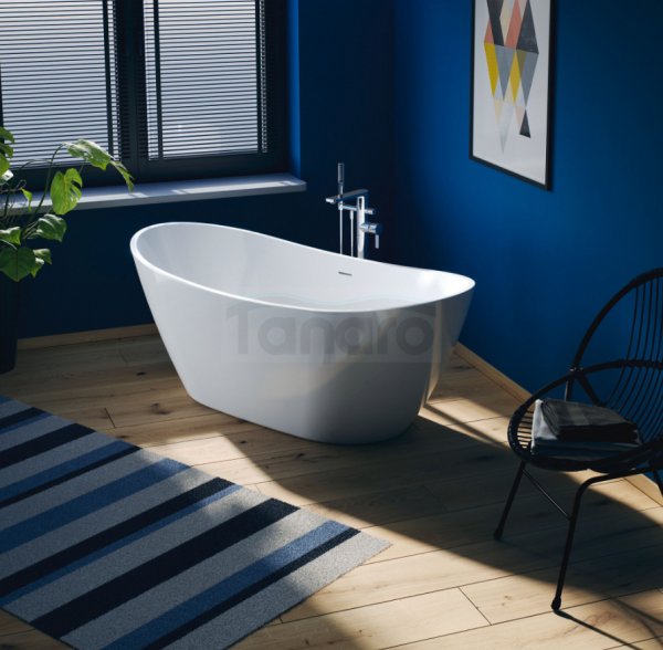 DURAVIT Wanna akrylowa wolnostojąca owalna DuraVato 1800 800 x 690 mm | 700569000000000