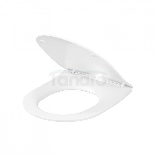 CERSANIT MISKA ZAWIESZANA LARGA PRO OVAL CERSANIT VORTEX Z DESKĄ DUROPLASTOWĄ MOONWAY SPOT SLIM Z PODŚWIETLENIEM LED SET C823: S4026-009