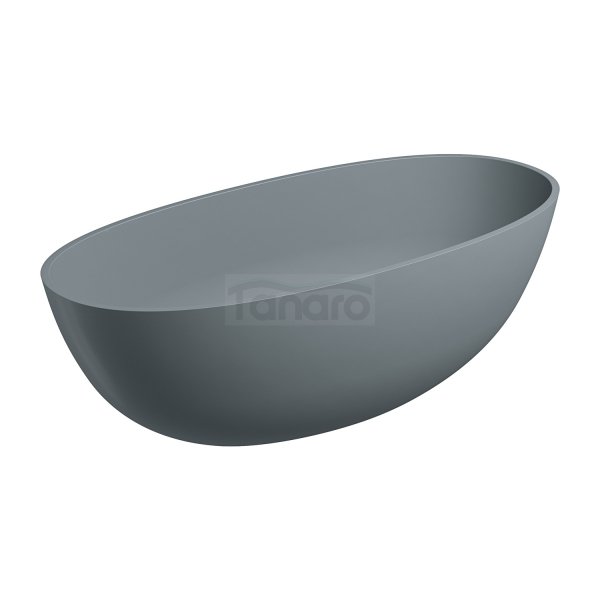 OMNIRES Wanna wolnostojąca SHELL M+ 175 x 78 cm ash grey SHELL175WWAG
