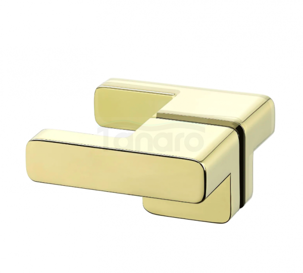NEW TRENDY Drzwi wnękowe Eventa Gold Shine 170x200 z dodatkową ścianką EXK-4687/EXK-4688