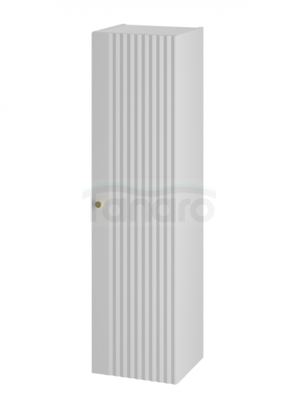 MEGSTYL Słupek Wysoki 1-drzwiowy 130cm Biały Mat  XILO-0000-0005835