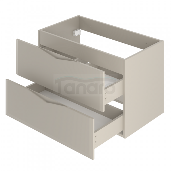 MEGSTYL DELICA-01 Szafka z umywalką 80cm kaszmir DELICA-0000-0036